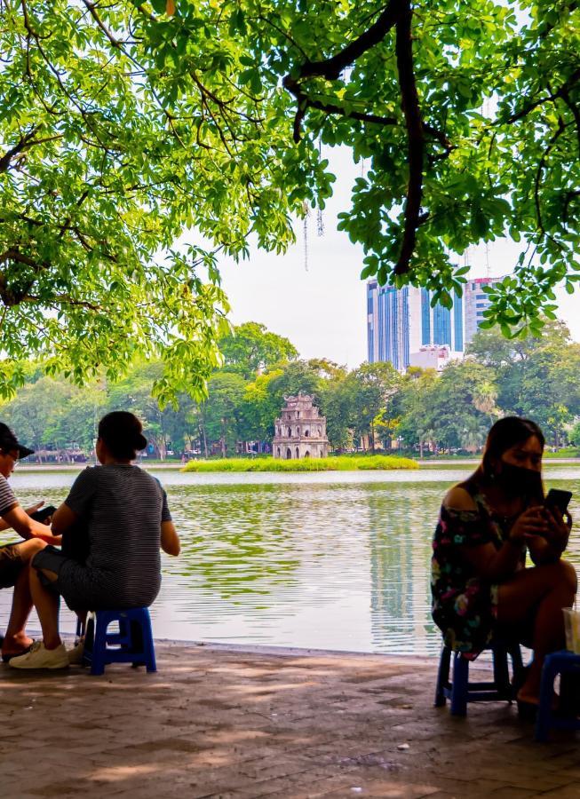 22Land Residence Hotel & Spa 52 Ngo Huyen Hanoi Buitenkant foto