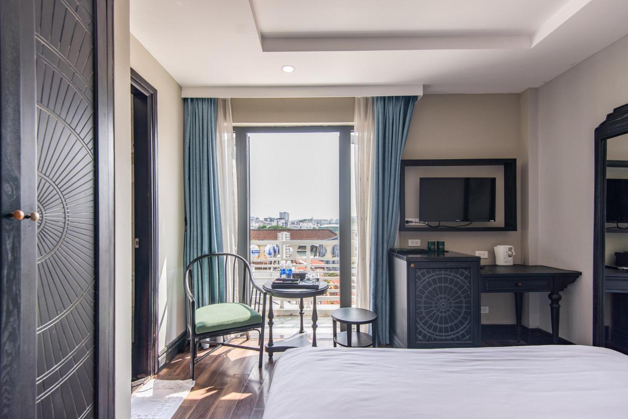 22Land Residence Hotel & Spa 52 Ngo Huyen Hanoi Buitenkant foto