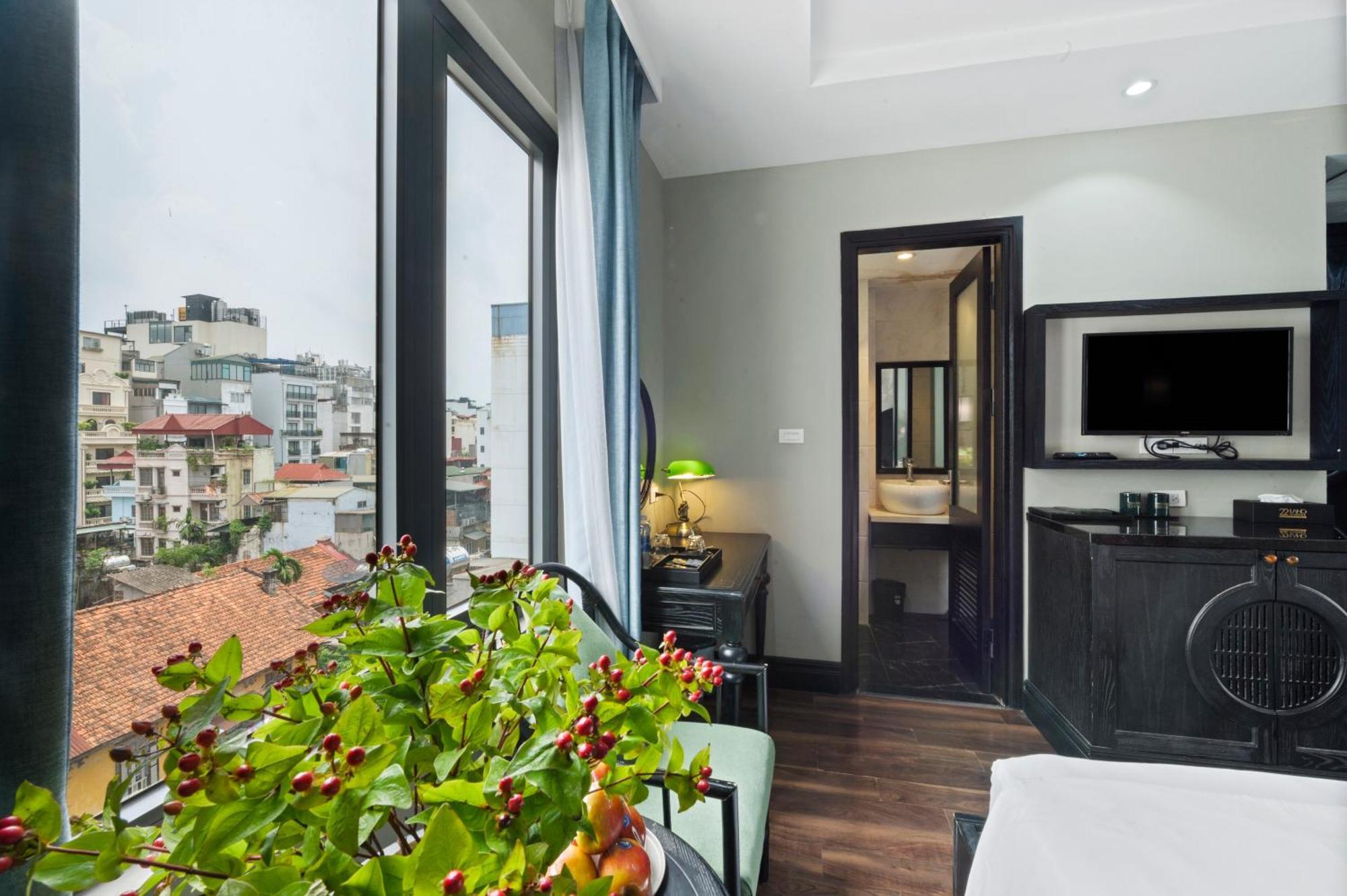 22Land Residence Hotel & Spa 52 Ngo Huyen Hanoi Buitenkant foto